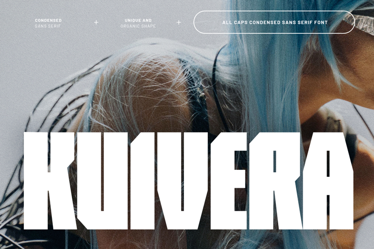 Kuivera - Super Condensed Bold Tech Font