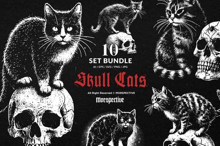 Cat Svg Bundle Image 9