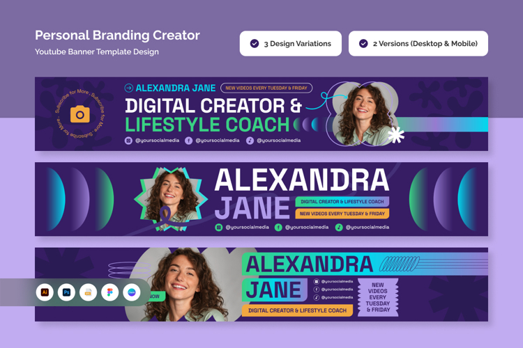 Creative YouTube Channel Banner