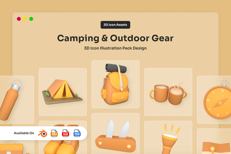 Heavy Duty Construction 3D Icon Pack