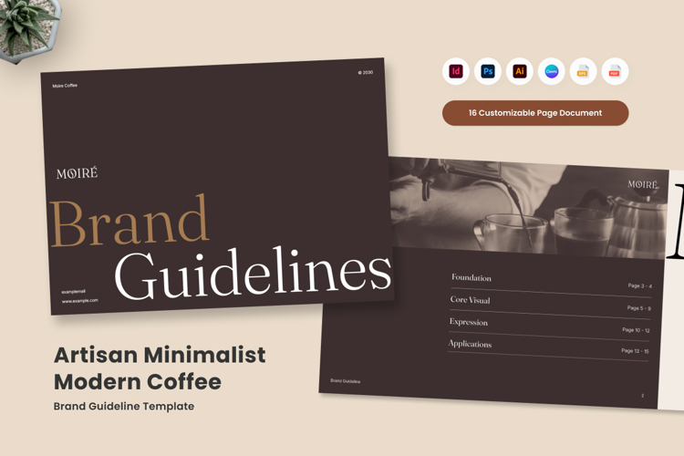 Modern Coffee Artisan Brand Guideline