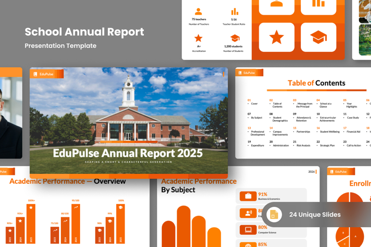 Education Report Google Slides