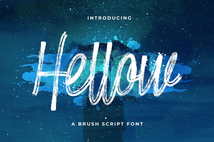 Hellow Brush Script Typeface