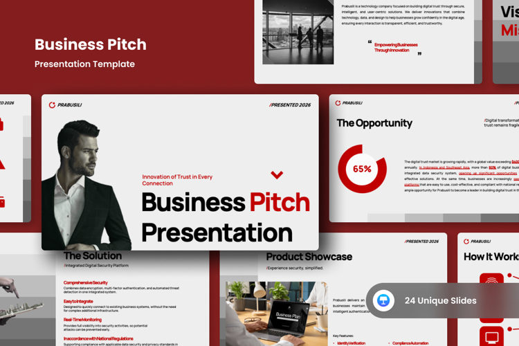 Business Pitch Deck Keynote