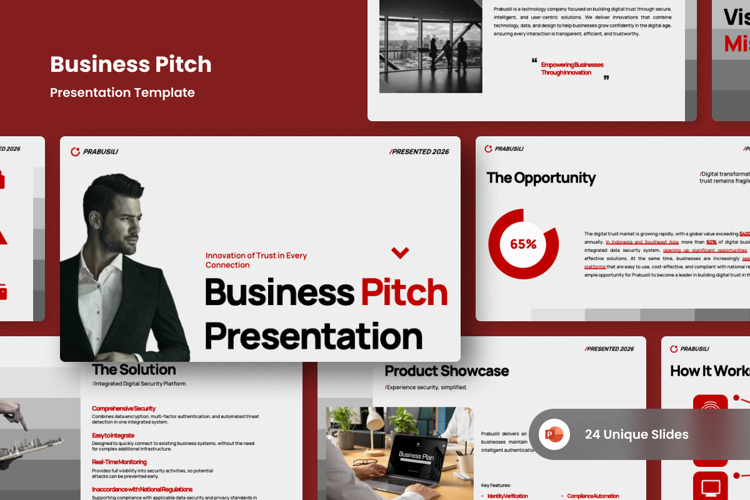 Business Pitch Deck PowerPoint