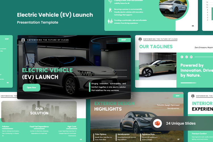 EV Launch Corporate PowerPoint