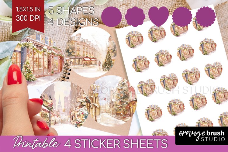 Christmas Stickers Image 17