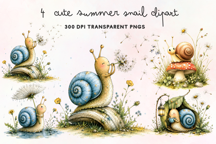 Summer Watercolor Clipart Image 24