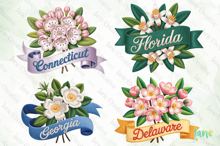Rose Embroidery Image 24