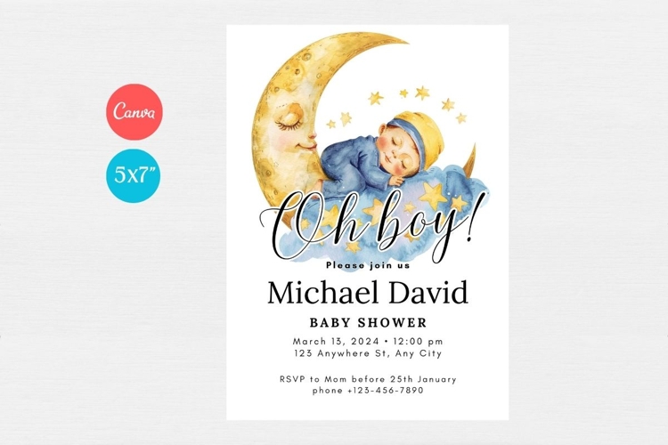 Baby Shower Invitation Template 168