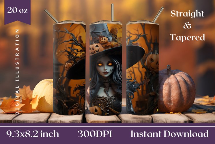 Halloween Tumbler Wrap Image 16