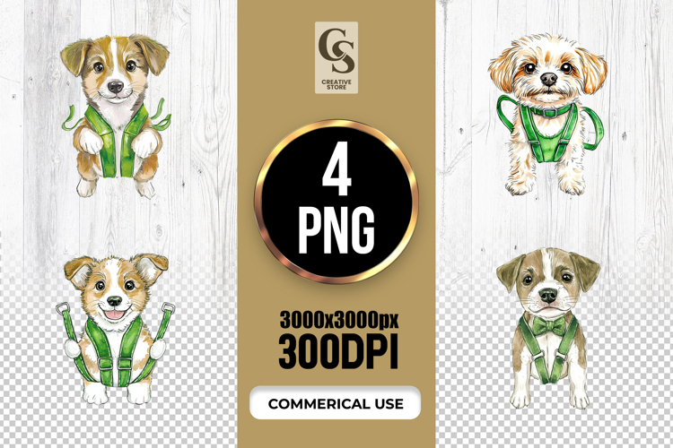 Cute Dog Clipart Image 8