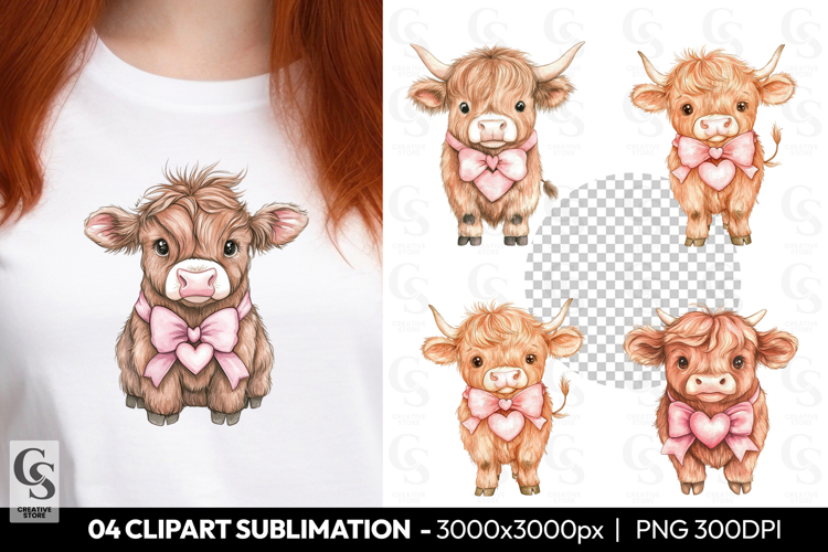 Highland Cow Png Image 19