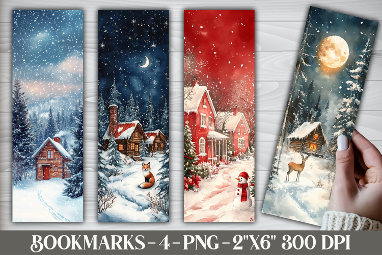 Winter Holiday Bookmark