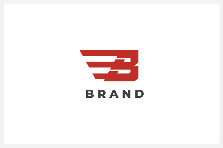 Brand Letter B Logo Design Vector