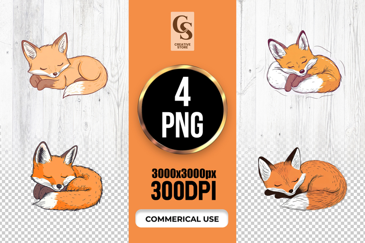 Cute Fox Clipart Image 15