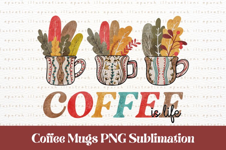 Retro Coffee Quotes Sublimation PNG 07