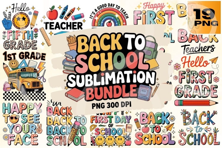 Back to School PNGs Image 2