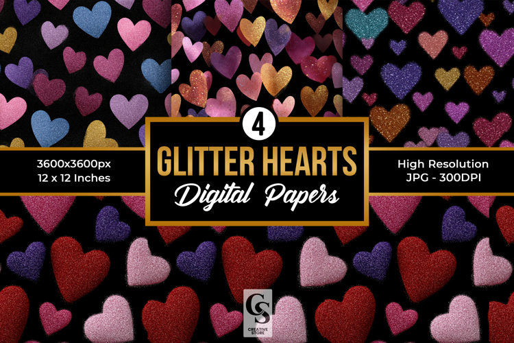 Pink Hearts Clipart Image 5