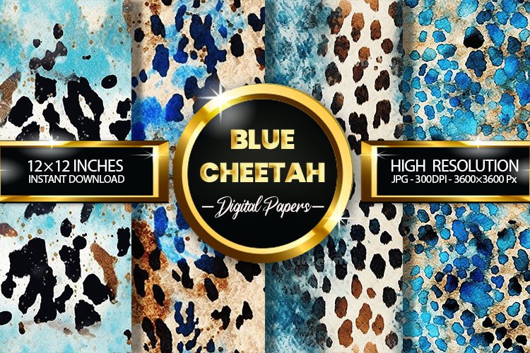 Blue Texture Image 14