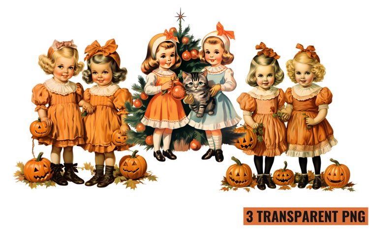 Vintage Halloween Clipart Image 20