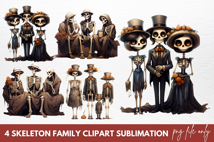 Skeleton Clipart Image 19