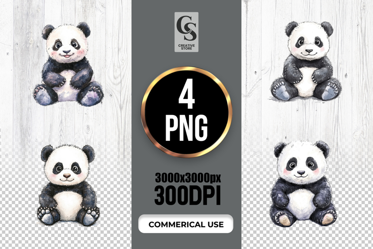 Panda Clipart Image 5