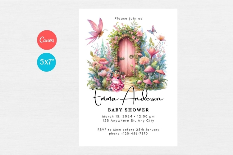 Baby Shower Invitation Template 170