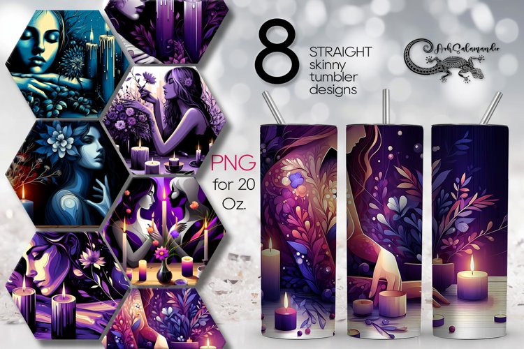 Skinny Tumbler Sublimation Designs Image 6