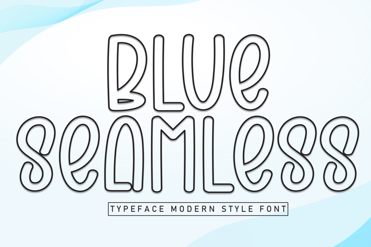 Blue Seamless