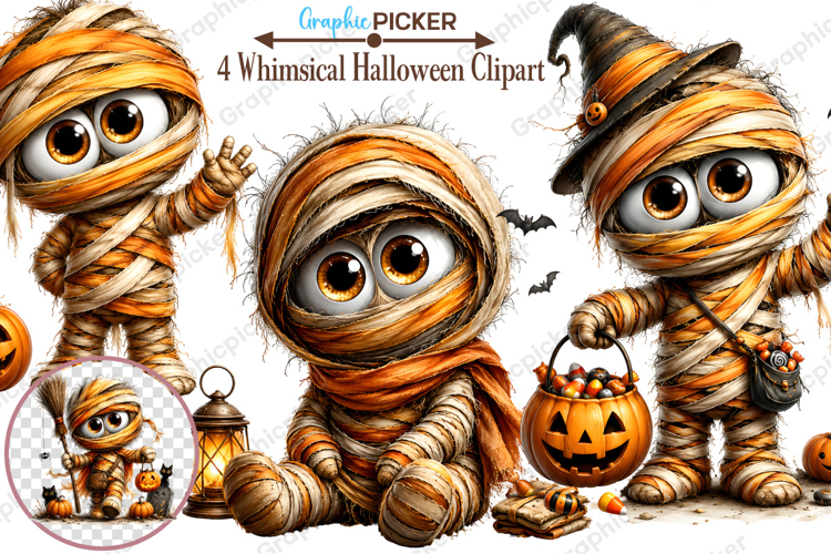 Vintage Pumpkin Clipart Image 21