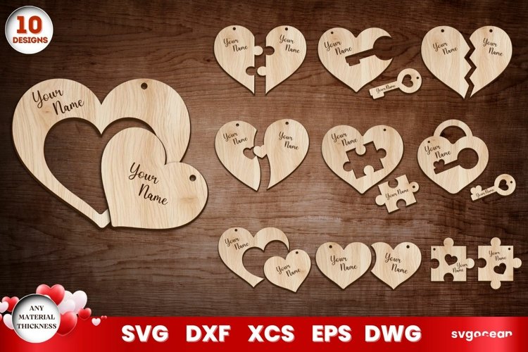 Heart Card Svg Image 14