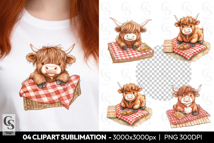 Highland Cow Png Image 14