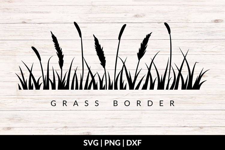 Grass Line SVG, Grass Border