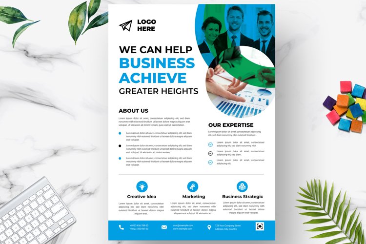 Corporate Flyer Template 2023