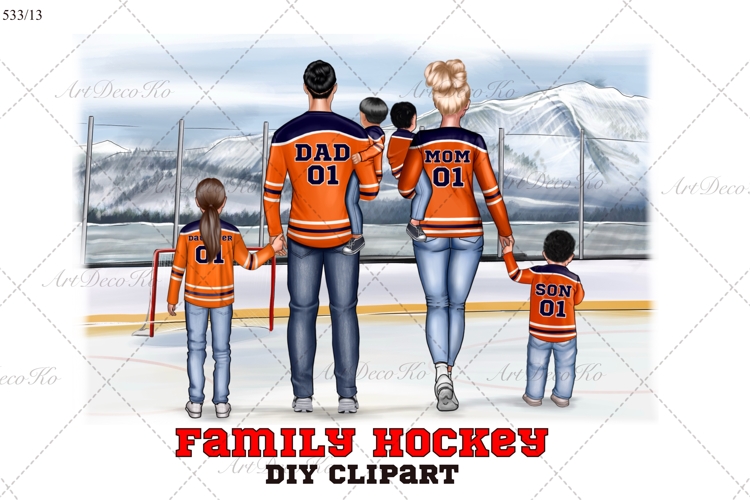 Hockey Player Clipart Image 22
