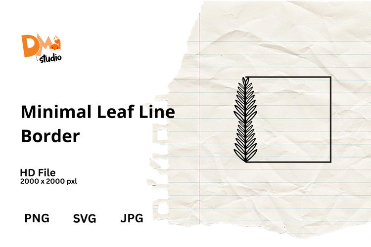 Leaf Outline Clipart Image 12
