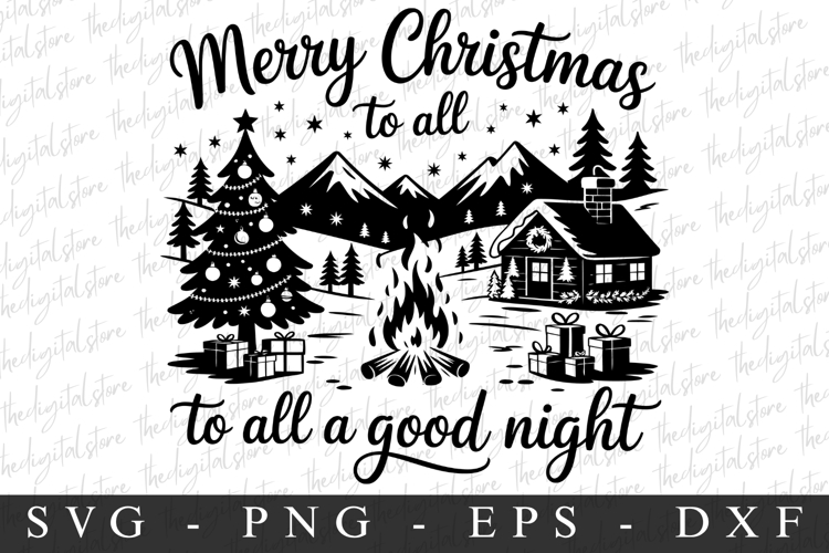 Merry Christmas Tree Svg Image 3