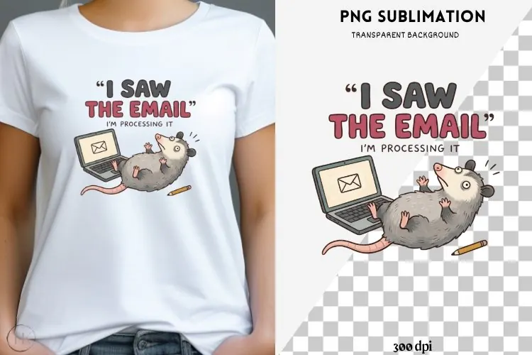 Funny Animal quote png design for T-shirts