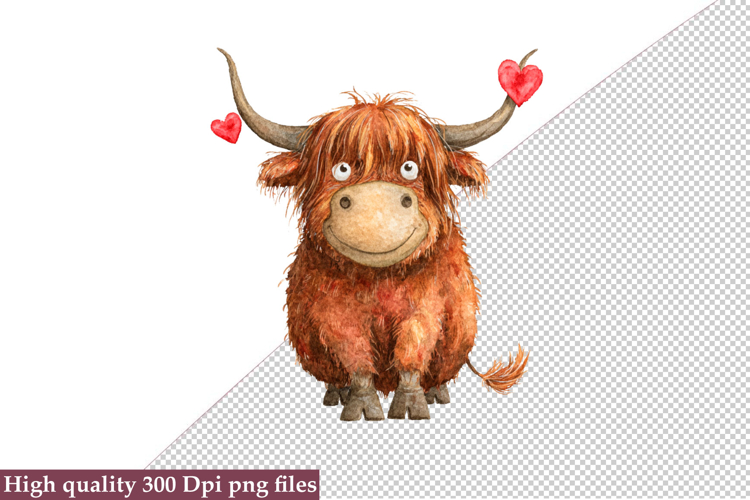 Cute Cow Clipart Image 7