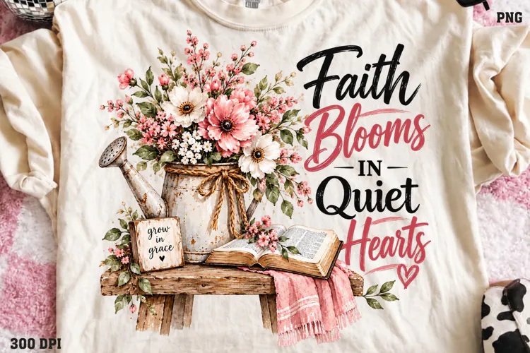 Held Together by Gentle Grace Shirt PNG, Colorful Christian