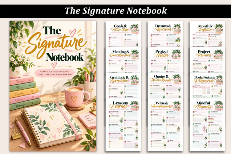 The Signature Notebook