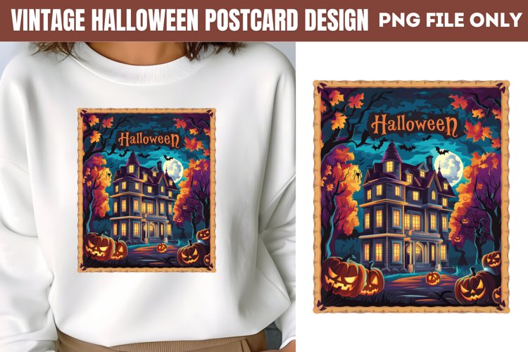 Vintage Halloween Clipart Image 2