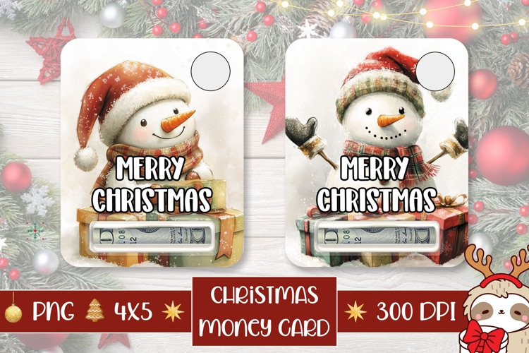 Christmas Gift Card Template Image 8