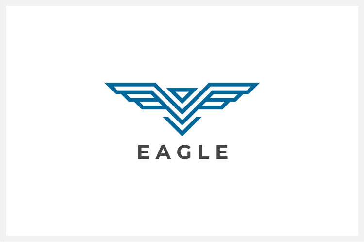 Eagle Logo Design Vector Illustration