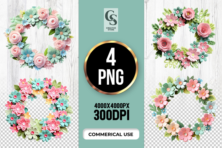 Flower garden clipart