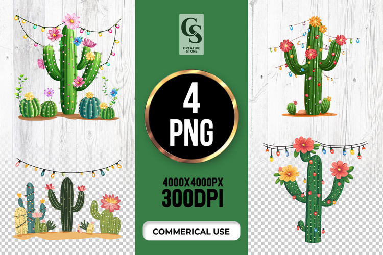 Cactus Clipart PNGs Image 23