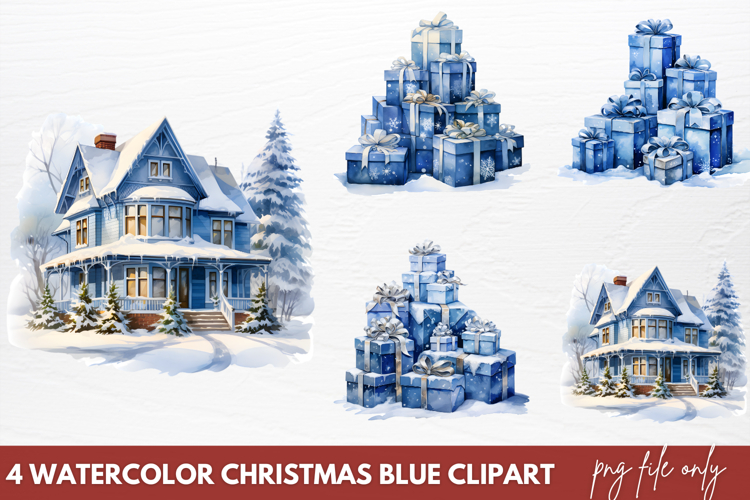 Boho Christmas Clipart Image 18