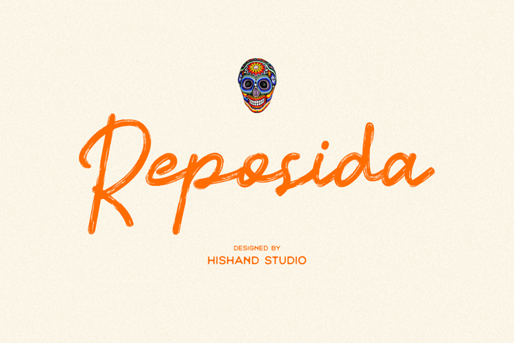 Reposida Brush Font
