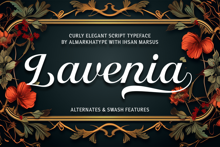 Lavenia - Beautiful Craft Script